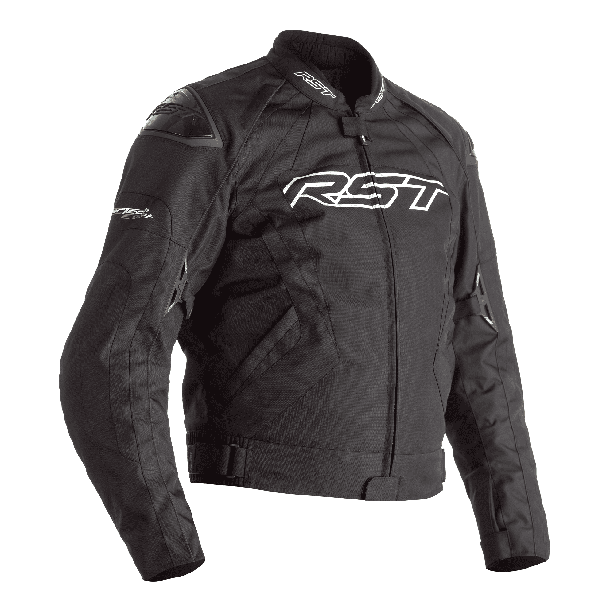 Rst Tractech Evo Textile Jacket Black Free Uk Delivery