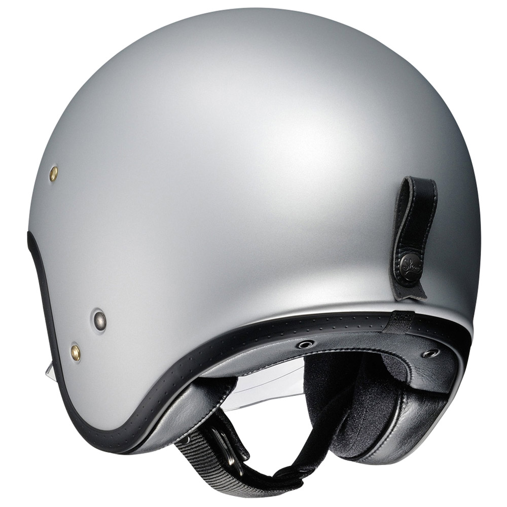 shoei J・O matte light silver helmet(ショウエイ ジェイ・オー 