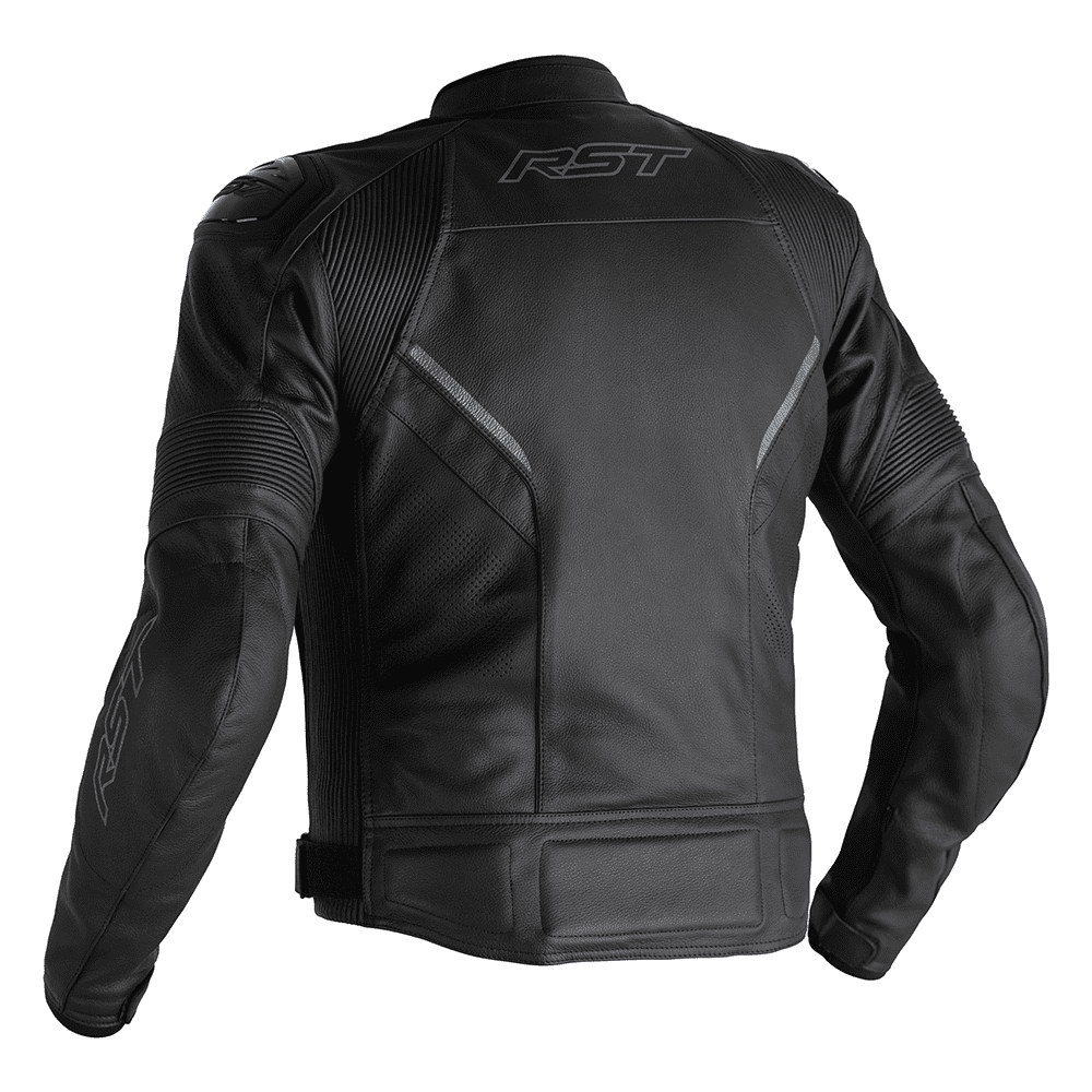 RST Sabre CE Leather Jacket - Black | RST Motorcycle Clothing | Free UK ...