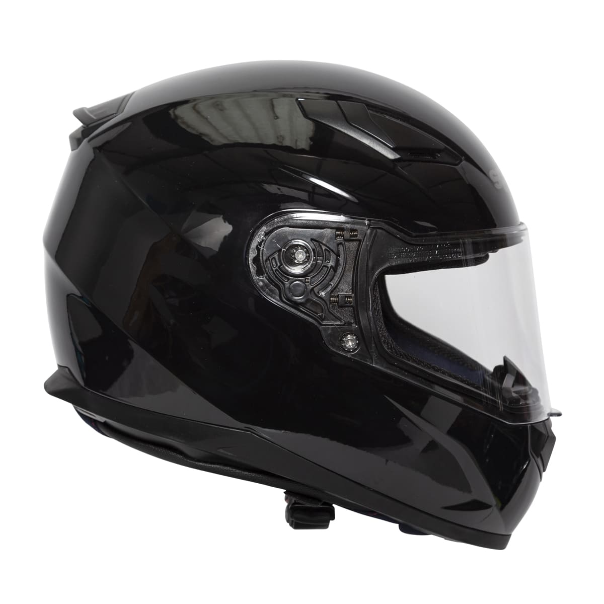 Spada Raiden Helmet - Gloss Black | Two Wheel Centre | FREE UK DELIVERY