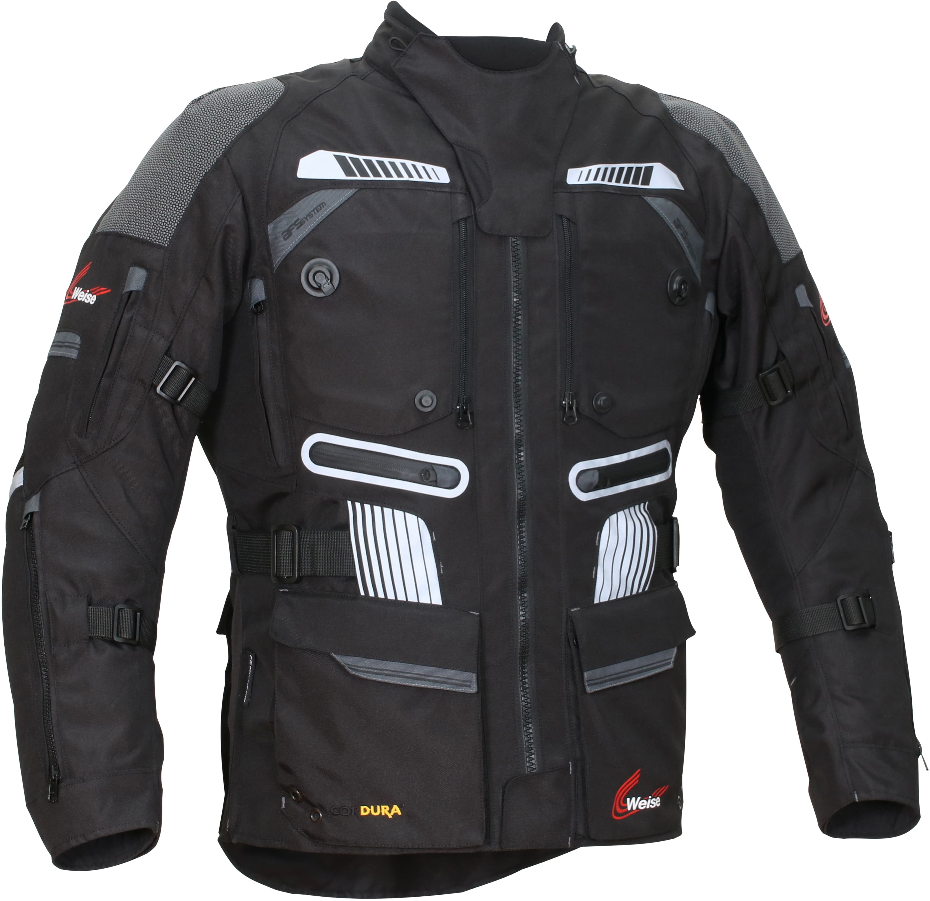 Weise Summit Jacket - Black | Weise Motorcycle Clothing | FREE UK DELIVERY