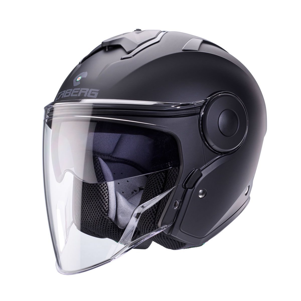 Caberg Soho - Matt Black | Caberg Open Face Helmets | Two Wheel Centre ...