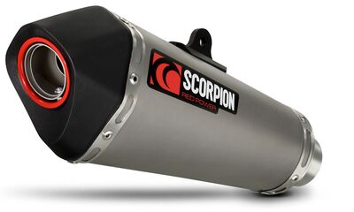 Scorpion Serket Exhaust Satin Titanium