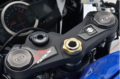 Suzuki GSXR 1000 top yoke protector carbon