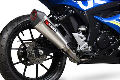 Scorpion Serket Taper Full Exhaust System - Suzuki GSX-R 125 (2017 - 2020)