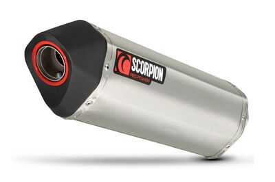 Scorpion Serket Taper Exhaust Can Stainless Steel