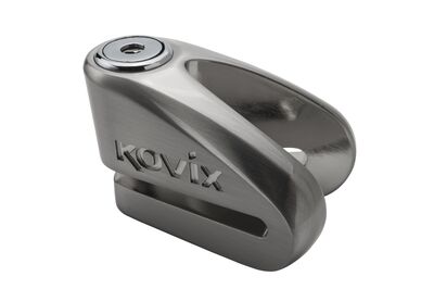 Kovix KV Series Disc Lock 6mm Pin - Brushed Metal