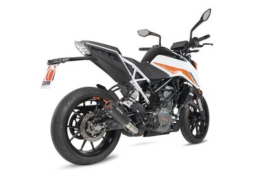 Scorpion Red Power Exhaust - KTM 390 Duke (2021 - Current) - Black Ceramic