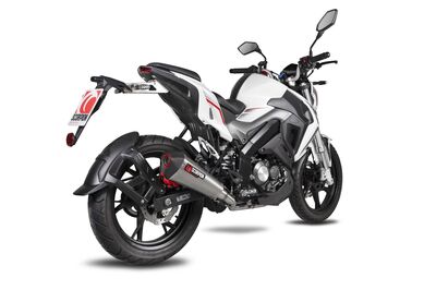 Scorpion Serket Taper Full System Exhaust - Keeway RKF-125 Euro 4 (2019 - 2021) - Titanium