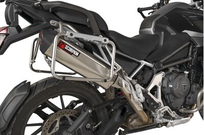 Scorpion Serket Exhaust - Triumph Tiger 1200 (All Variants) (2022 - Current) - Stainless Steel