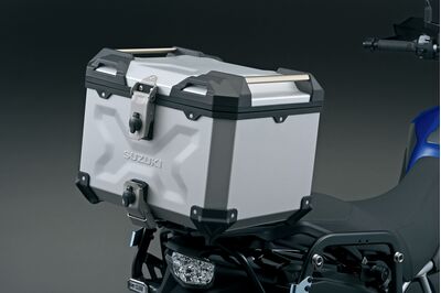 Suzuki V-Strom 800RE Aluminium Top Case Set - Silver