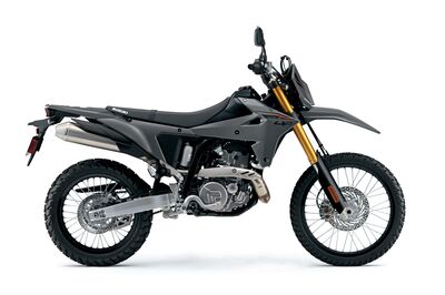 Suzuki DR-Z4S - Solid Iron Grey (YUD) | Two Wheel Centre Mansfield Ltd | Suzuki Motorcycle Dealers Nottinghamshire, Derbyshire, Leicestershire, Midlands, UK