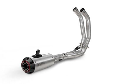 Scorpion Red Power Full Exhaust System - Yamaha YZF-R7 (2021 - Current) - Stainless Steel