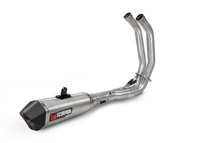 Scorpion Serket Taper Full Exhaust System - Yamaha YZF-R7 (2021 - Current) - Stainless Steel