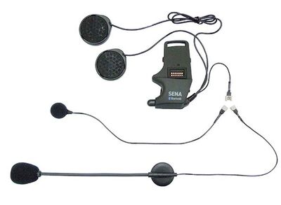 Sena SMH10 Helmet Clamp Kit - Switchable Microphone Option