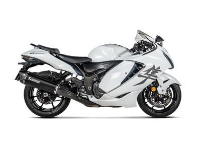 Akrapovic Titanium Silencer Slip-On Kit (Pair) for Suzuki Hayabusa (2021 - Current)  | Akrapovic Motorcycle Exhausts | Two Wheel Centre Mansfield Ltd