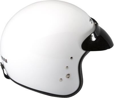 Duchinni D501 Open Face Helmet - Gloss White | Duchinni Motorcycle Helmets | Free UK Delivery