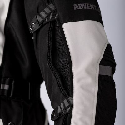 RST Pro Series Adventure-X CE Textile Jacket - Silver / Black | Free UK Delivery
