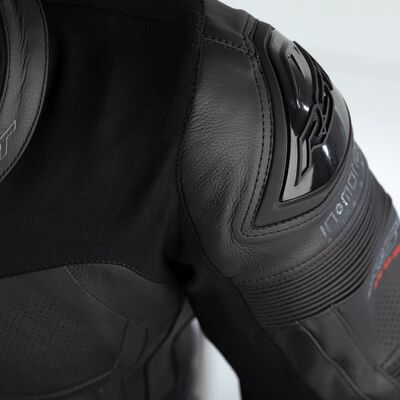 RST Pro Series Evo Airbag CE Leather One Piece Suit - Black/Black | Free UK Delivery from Two Wheel Centre Mansfield Ltd