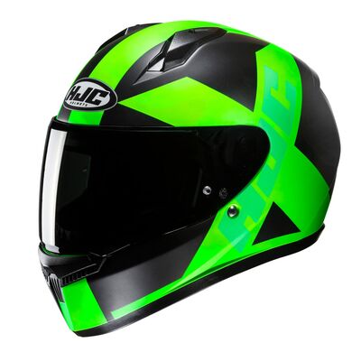 HJC C10 Tez - Green | HJC Motorcycle Helmets | Two Wheel Centre Mansfield Ltd