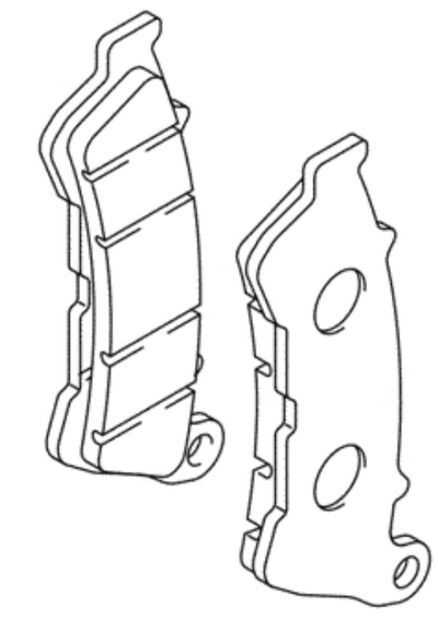 Suzuki UH125 Burgman Front Brake Pad Set