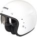 Duchinni D501 Open Face Helmet - Gloss White | Duchinni Motorcycle Helmets | Free UK Delivery