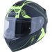 Duchinni D938 Flip Front Helmet - Matt Black/Neon | Duchinni Motorcycle Helmets | Two Wheel Centre Mansfield Ltd